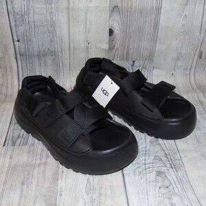 UGG Stratus Strappy Black Sandals Womens Size 9